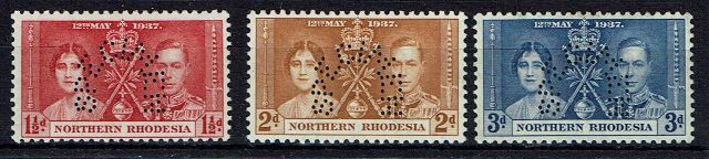 Image of Northern Rhodesia/Zambia SG 22S/4S LMM British Commonwealth Stamp